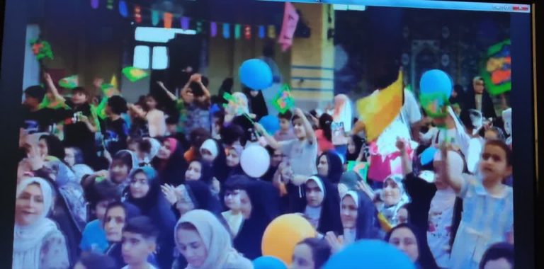 #گزارش_جشن|| استقبال دهه نودی ها از جشن بزرگ غدیر