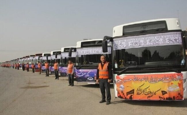 راهداری: قیمت بلیت اتوبوس اربعین از تهران تا مهران ۶۸۰ هزار تومان تعیین شد راهداری: قیمت بلیت اتوبوس اربعین از تهران تا مهران ۶۸۰ هزار تومان تعیین شد
