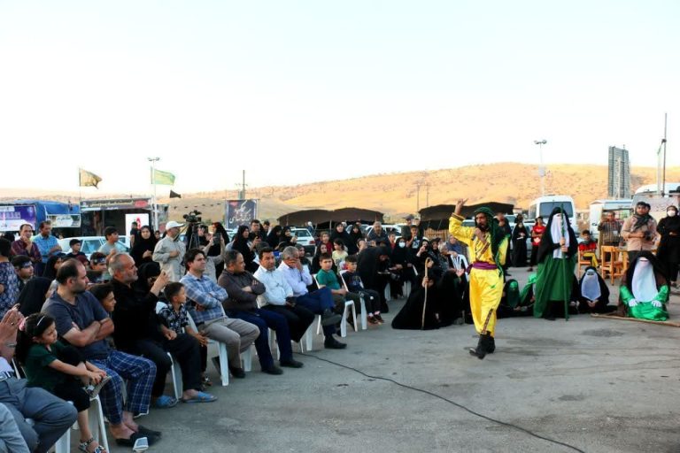 شور حسینی در موکب «شین»