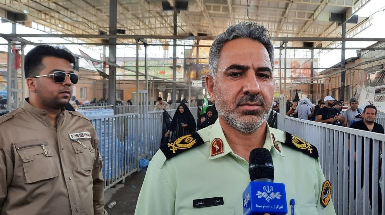 فرمانده انتظامی استان ایلام از تمهیدات ویژه پلیس در موج بازگشت زائران خبر داد