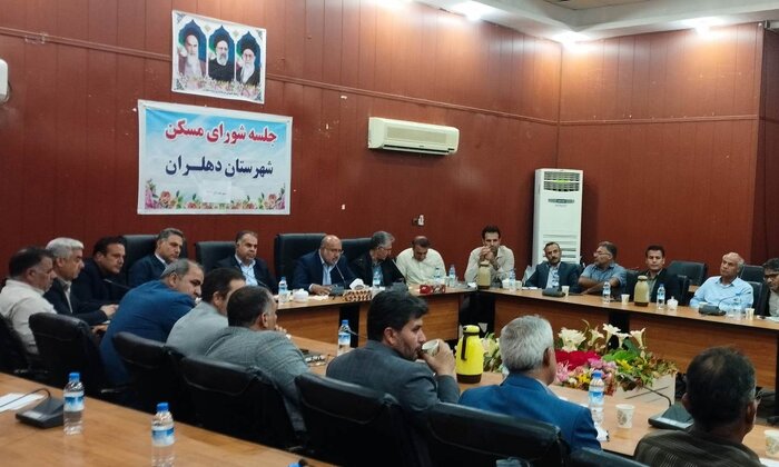 سایت ۶۶ هکتاری نهضت ملی مسکن دهلران ۲۵ درصد پیشرفت فیزیکی دارد