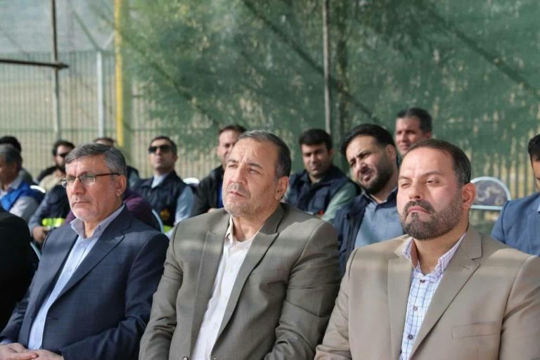 امکانات و ارتباط بین دستگاهها در برگزاری مانور سطح یک شرکت گاز استان ایلام مطلوب است