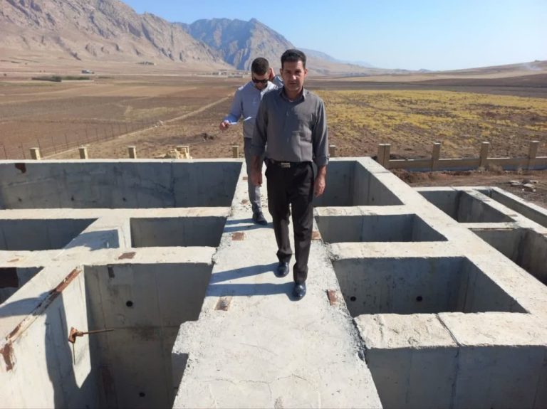 معاون بهره‌برداری و توسعه فاضلاب از پیشرفت ۸۶ درصدی تصفیه خانه فاضلاب شهر شباب خبر داد