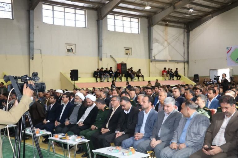 گزارش تصویری/هم‌اکنون یادواره شهدای گرانقدر ورزشکار و زمین فوتبال شهرستان