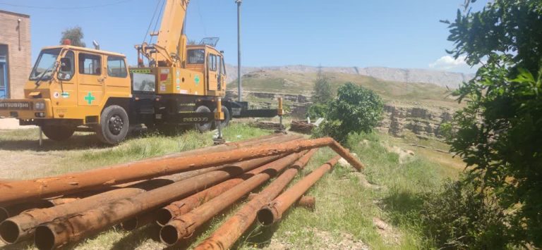 عمیق ترین چاه آب شرب غرب کشور با طراحی مجدد دوباره در مدار بهره‌برداری قرار گرفت