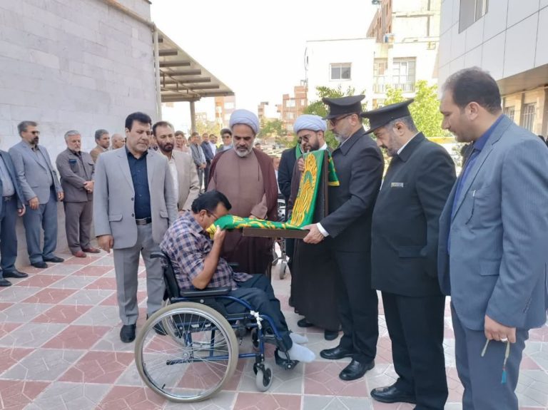 حضور کاروان سایه خورشید در اداره کل بنیاد شهید و امور ایثارگران استان ایلام