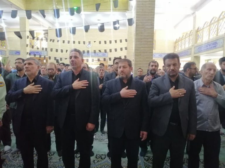 گزارش تصویری/آیین بزرگداشت سی و پنجمین سالگرد ارتحال ملکوتی حضرت امام خمینی (ره)/ مسجد جامع شهر ایلام