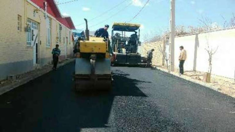 آسفالت ۶۰ هزار مترمربع معبر روستایی و توسعه زیرساخت در ایلام