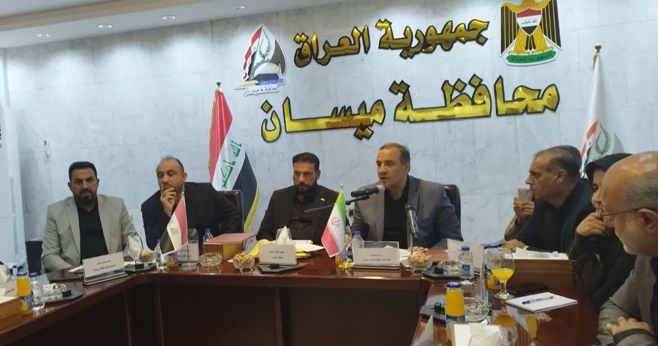 تحکیم و ارتقا روابط بین دو استان ایلام و میسان در اولویت است/ استان ایلام آمادگی کامل فعال ‌شدن بازارچه چیلات را دارد