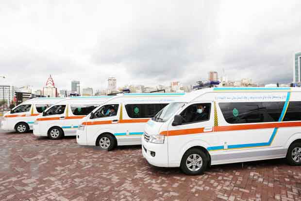 سرپرست دانشگاه علوم پزشکی استان ایلام: ۱۲۰ آمبولانس طی ایام اربعین در مرز مهران مستقر می شود