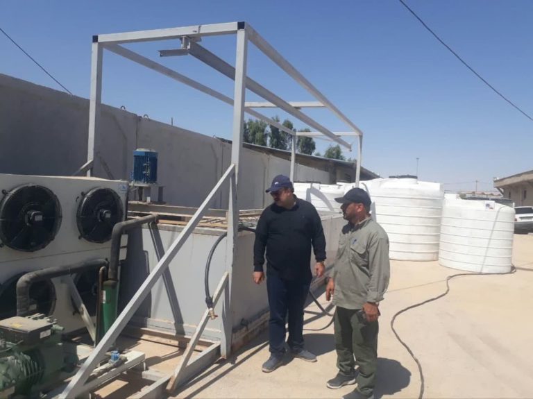 با دستور معاون هماهنگی امور اقتصادی استاندار ایلام: فعالیت کارخانه یخ در پایانه شهید رئیسی آغاز شد