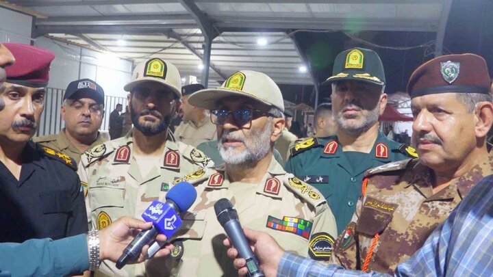جانشین فرمانده کل انتظامی کشور: تسهیل تردد زائران اربعین هدف اصلی پلیس ایران و عراق است