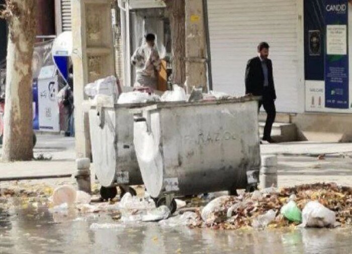 انباشت زباله ها و چهره نازیبای شهر