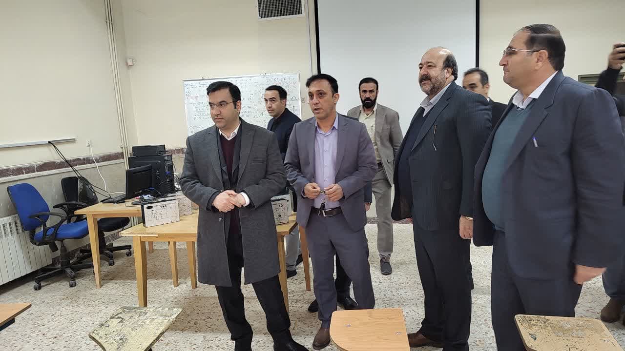 افتتاح مرکز مدیریت مهارت آموزی و مشاور شغلی دانشگاه ملی مهارت ایلام