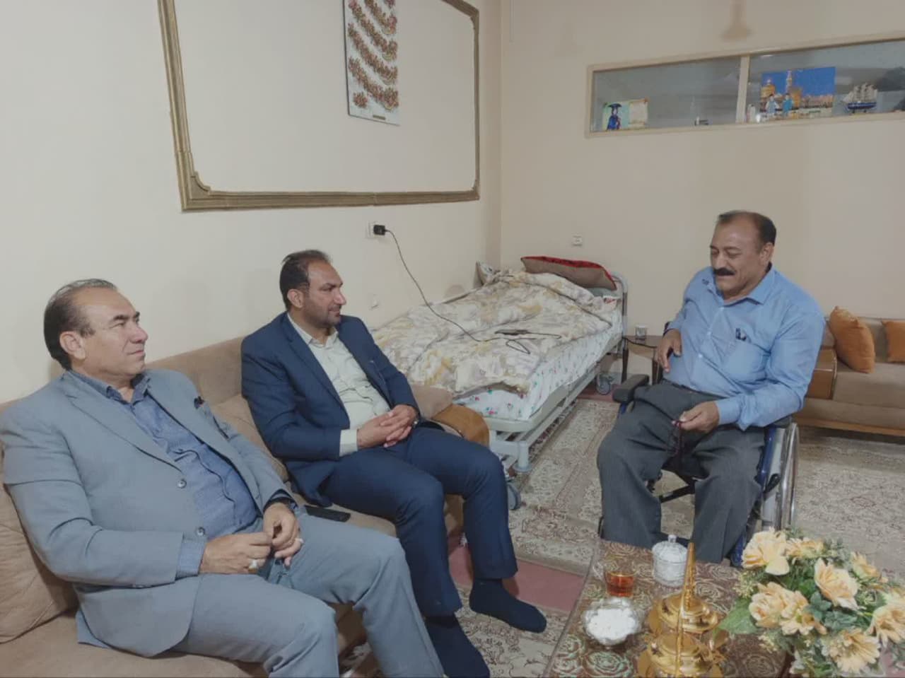 محمد رحیمی: ایران اسلامی به برکت مجاهدت‌ها و خون شهدا و صبر و ایثار جانبازان در اوج عزت و اقتدار است