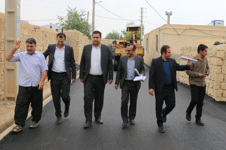 مدیرکل بنیاد مسکن انقلاب اسلامی استان: ۵۵۰ میلیارد ریال برای آسفالت روستاهای چرداول هزینه شد