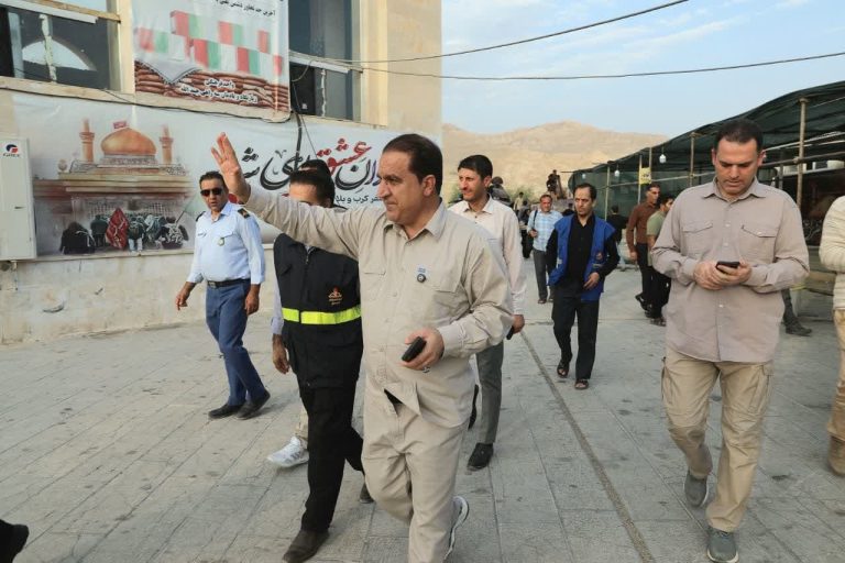 گزارش تصویری/بازدید استاندار ایلام از مواکب سه راهی جندالله و موکب علی صالح (ع) صالح‌آباد