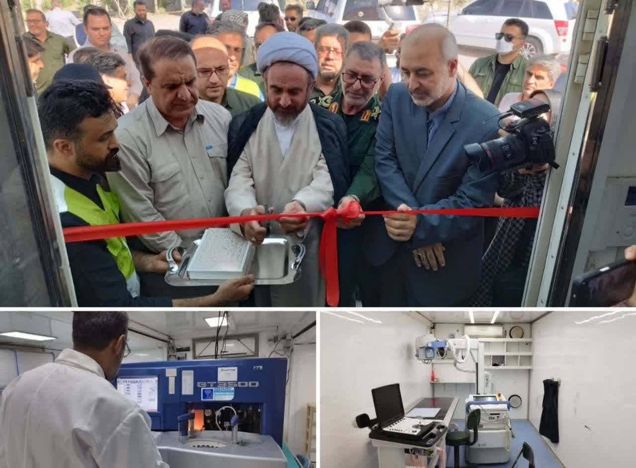 آغاز به کار بیمارستان صحرایی ۳۲ تختخوابی در مرز مهران