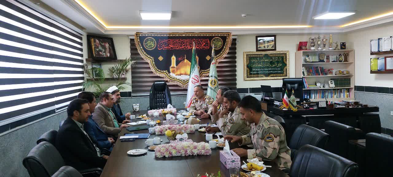دیدار مدیرکل امور عشایر استان با فرمانده مرزبانی استان ایلام