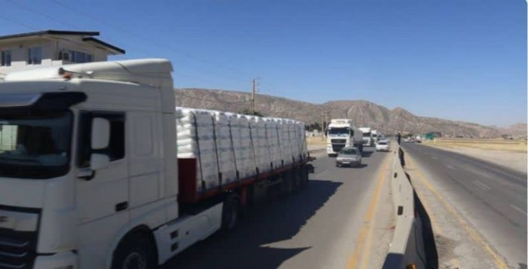 جابه‌جایی افزون بر ۲.۱ میلیون تُن کالا در ایلام/ رشد ۱۴ درصدی