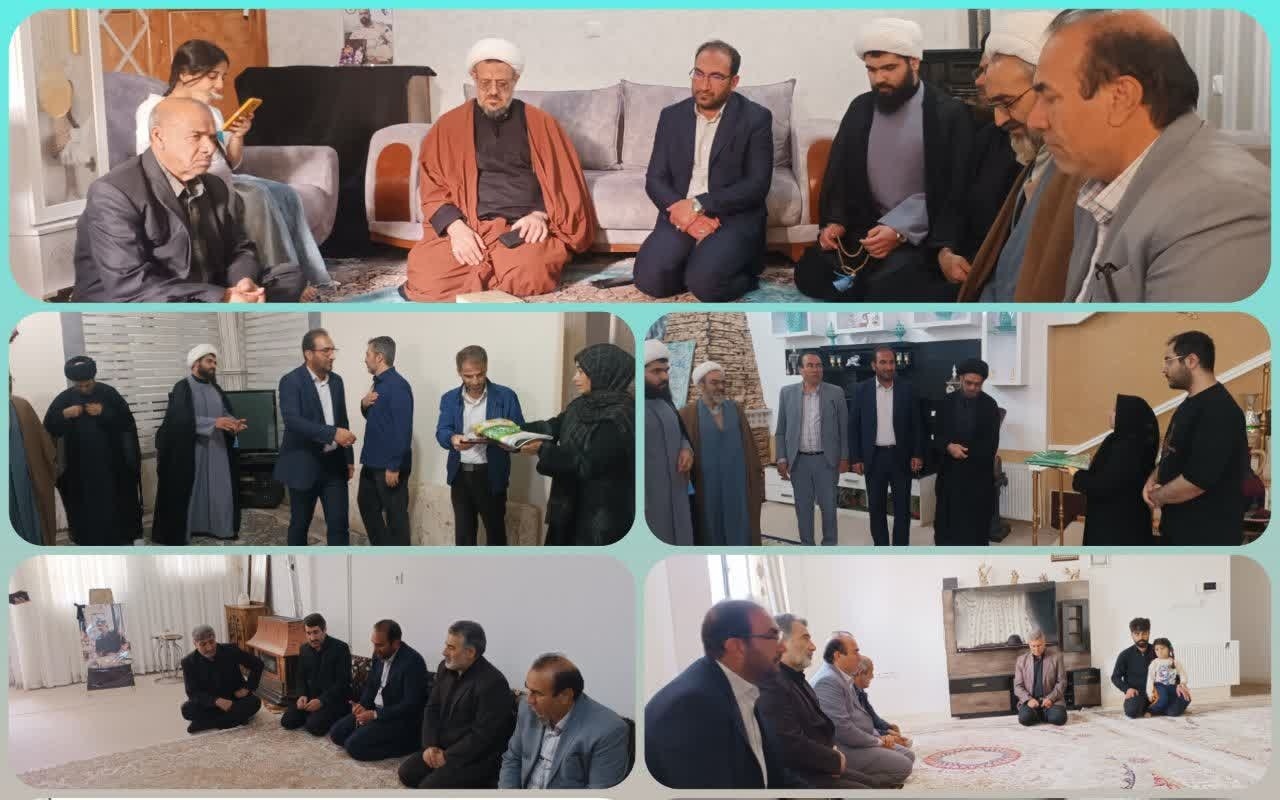 رزمایش دیدار با خانواده‌های معظم شهدای حملات اخیر در استان ایلام برگزار شد