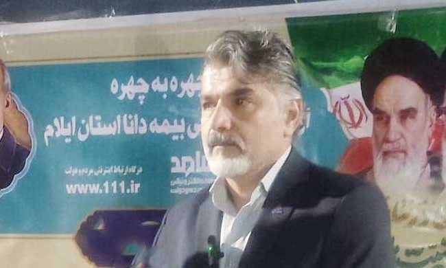 بیمه دانا در ایلام به ۲۵۰ مرکز درمانی و ۵۰ نماینده فعال خدمات رسانی می کند