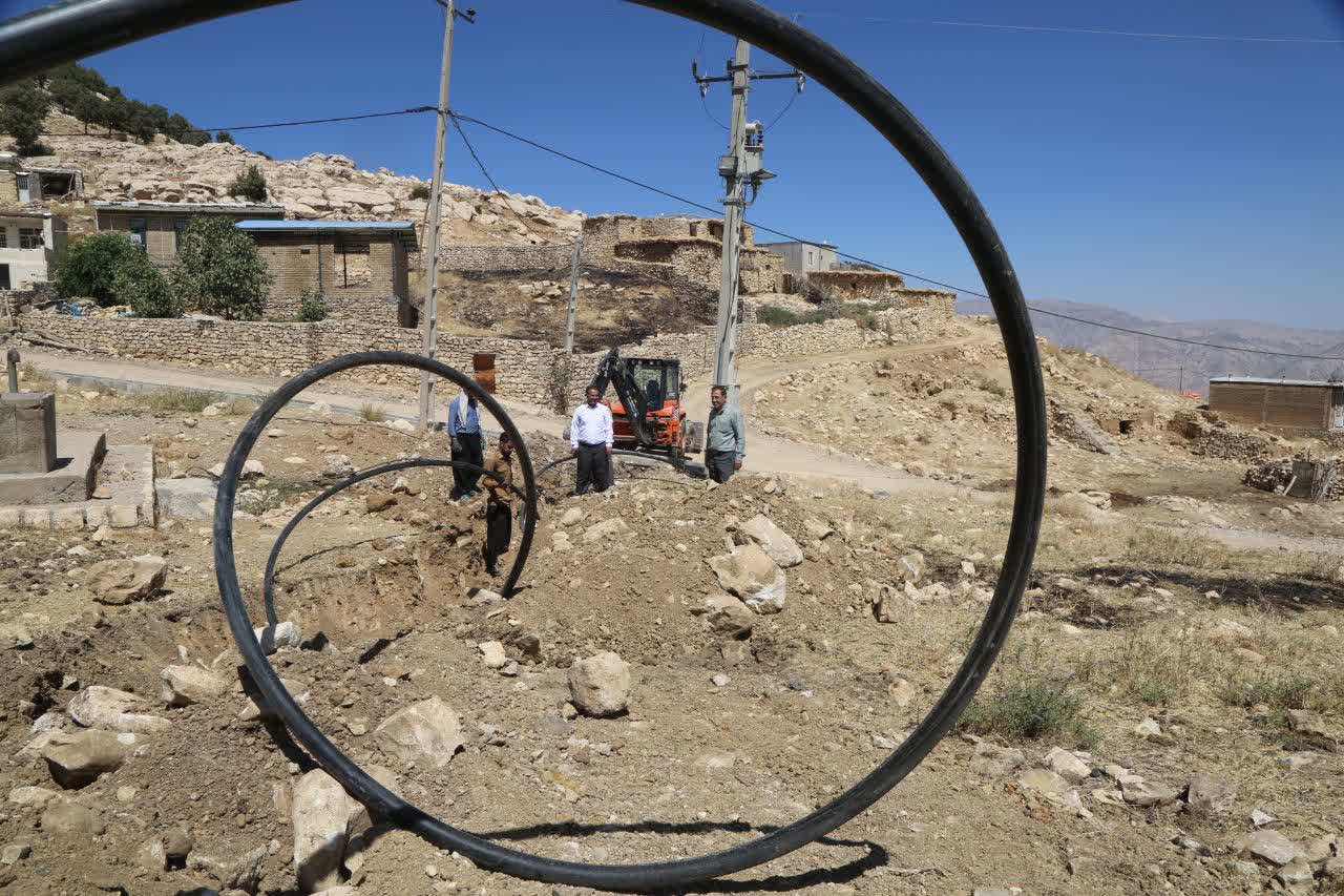 با مشارکت خیر آبرسان؛ شبکه آب شرب ۳۱ روستای ایلام توسعه و نوسازی شد