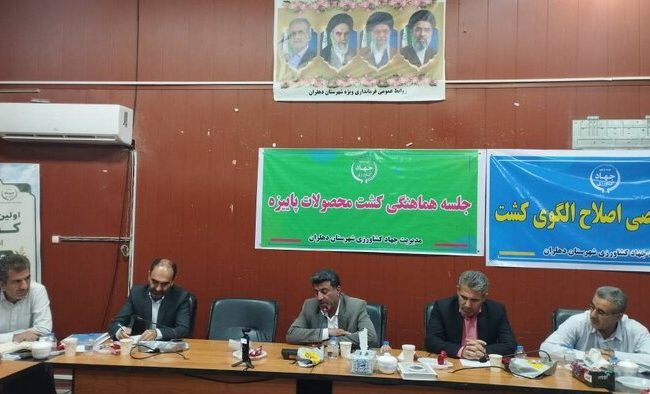فرماندار ویژه دهلران تاکید کرد: دهلران به سمت کشاورزی دانش‌بنیان حرکت می‌کند
