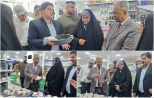 بازدید نماینده مجلس استان واسط از نمایشگاه صنایع‌دستی ایلام