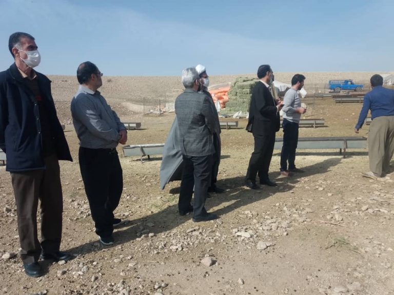 بازدید مدیرکل دامپزشکی ایلام و کرمانشاه از عشایرک وچرو در شهرستان دهلران