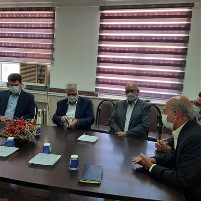 دیدار مدیر عامل شرکت پتروشیمی ایلام با شورای اسلامی منتخب شهر چوار