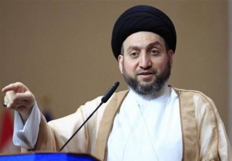 عمار حکیم: با نگاه عاقلانه و واقع‌بینانه به حوادث اخیر عراق، بر ما واجب است حکومتی قدرتمند تشکیل دهیم