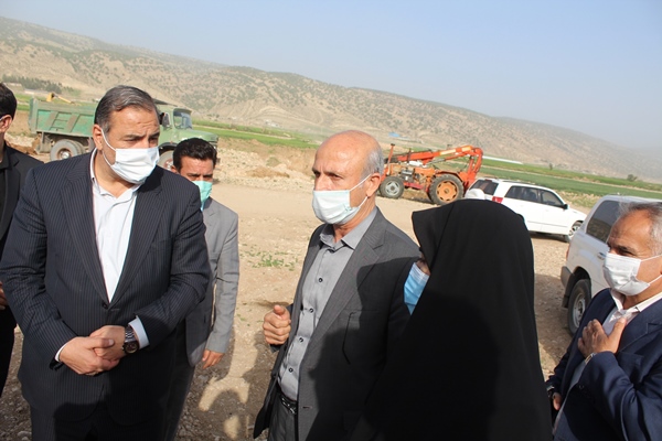 عملیات اجرایی کنارگذر شهر ایوان شتاب می گیرد