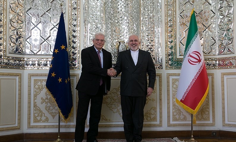نامه ظریف به جوزپ بورل در خصوص عدم پایبندی طرف‌های اروپایی به برجام