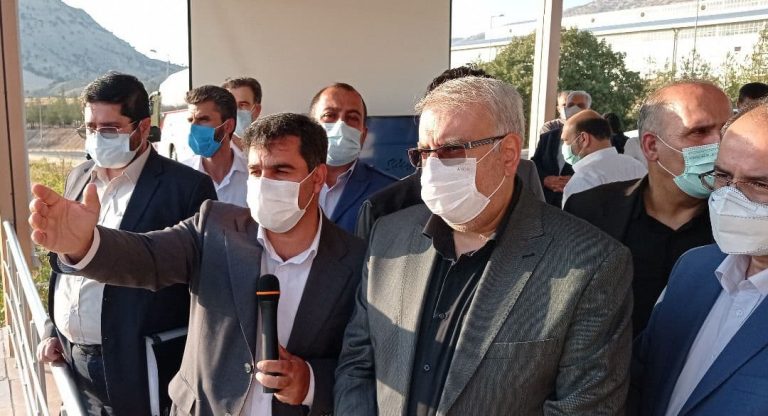 وزیر نفت در بازدید از پالایشگاه گاز ایلام: ظرفیت تولید پالایشگاه گاز ایلام افزایش می یابد